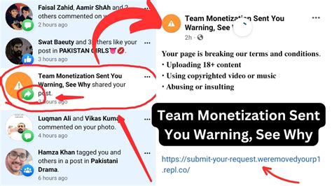Team Monetization Sent You Warning, See Why .
